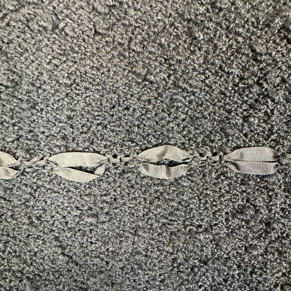 Vintage 1940s Knit Dress Black Boucle Hand Loomed‎ Snyderknit Size Small? - Picture 10 of 12